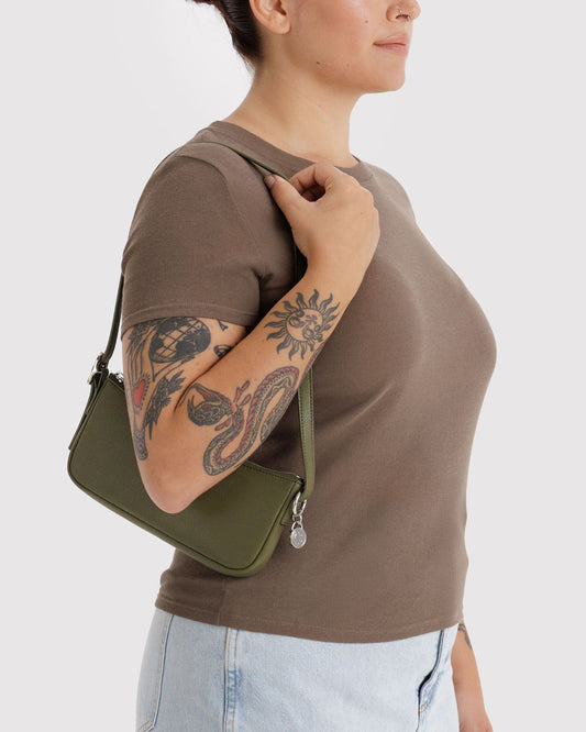 RECYCLED LEATHER POCHETTE - US 6900