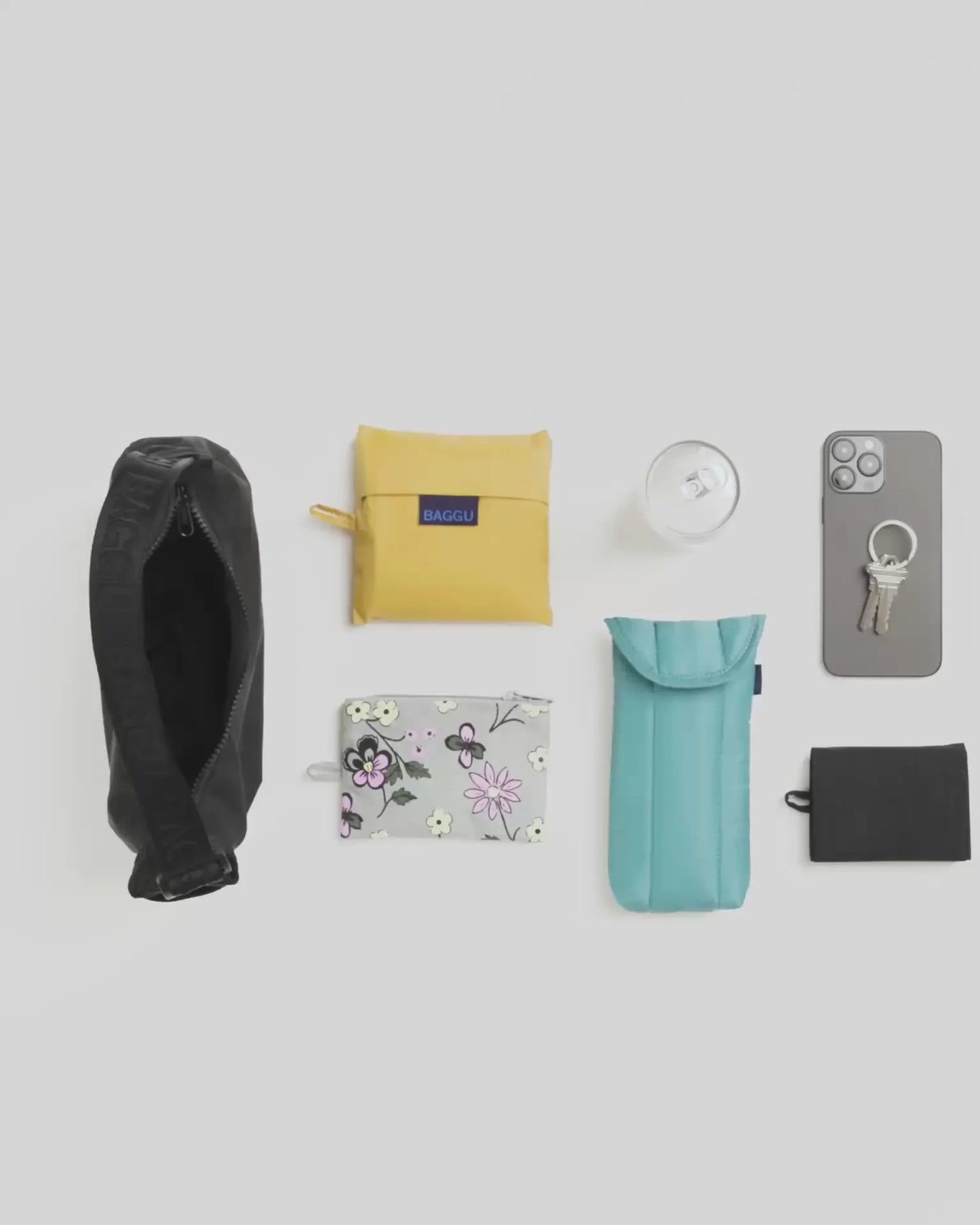 SMALL NYLON CRESCENT BAG - US 8535