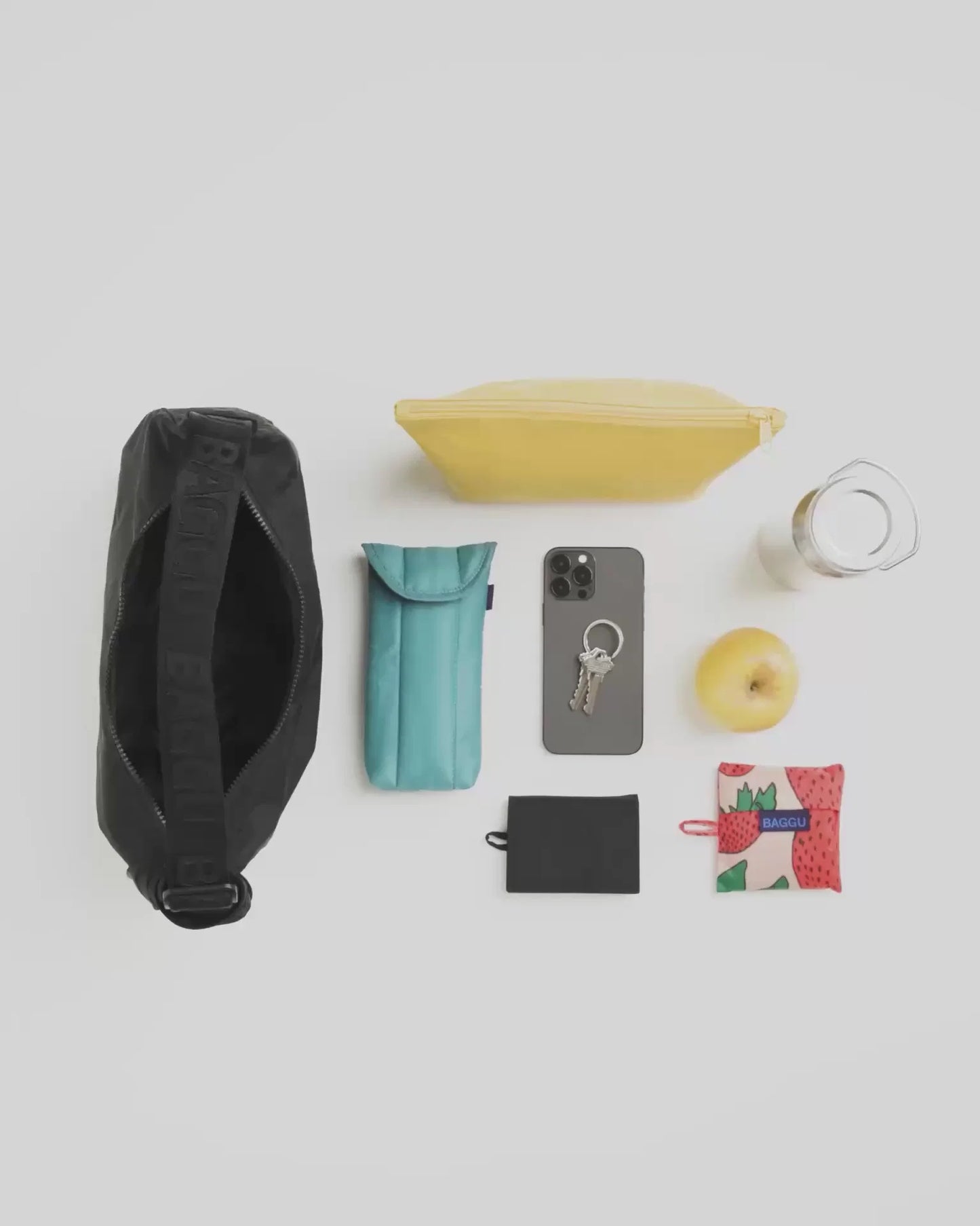 MEDIUM NYLON CRESCENT BAG - US 5294