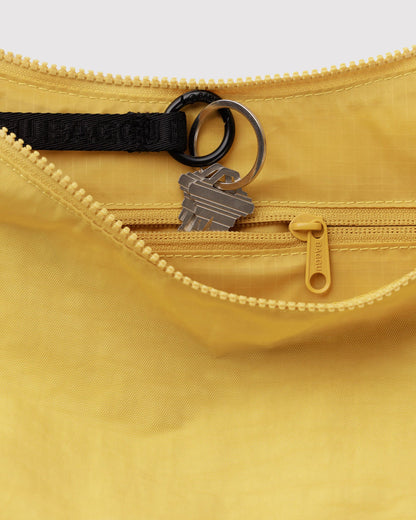 MEDIUM NYLON CRESCENT BAG - US 6584